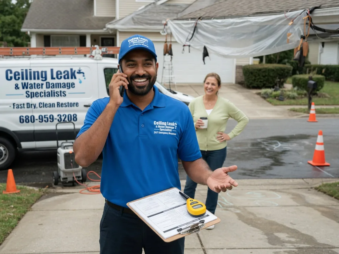 Ceiling Leak Cleanup Portal, ND FAQs