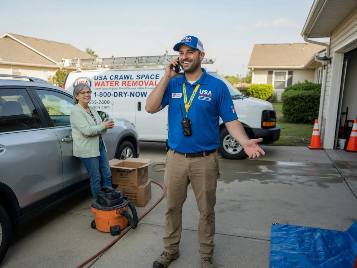 Crawl Space Water Removal Portal, ND FAQs